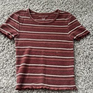 I am selling a extra small American eagle striped top